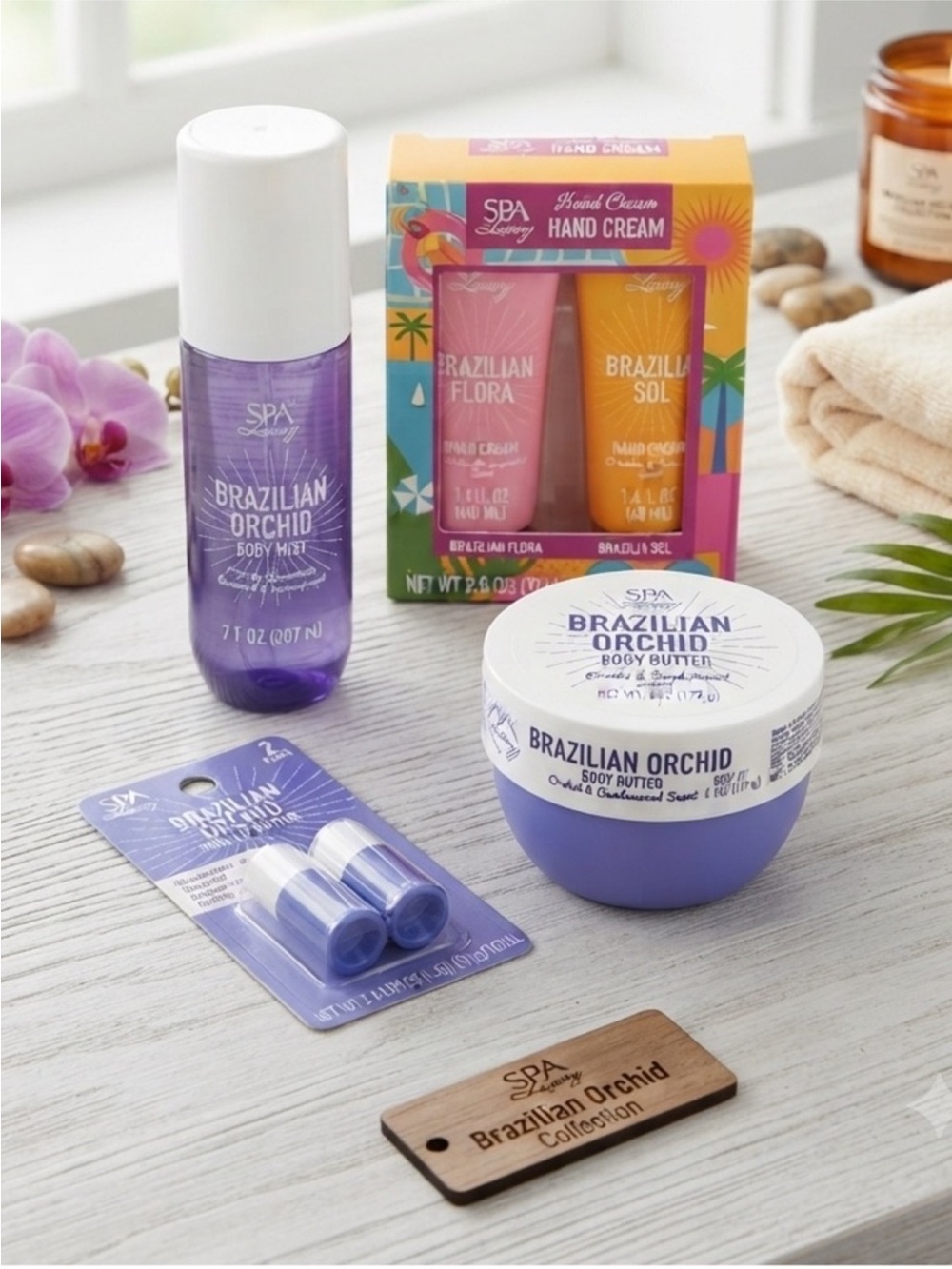Brazilian Orchid 4Pc Set